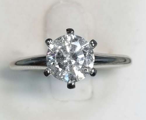 **MASSIVE PROMO | R218652]** ROUND CUT | 1.820ct | SOLITAIRE DIAMOND RING | WHITE GOLD - BUY SAFE
