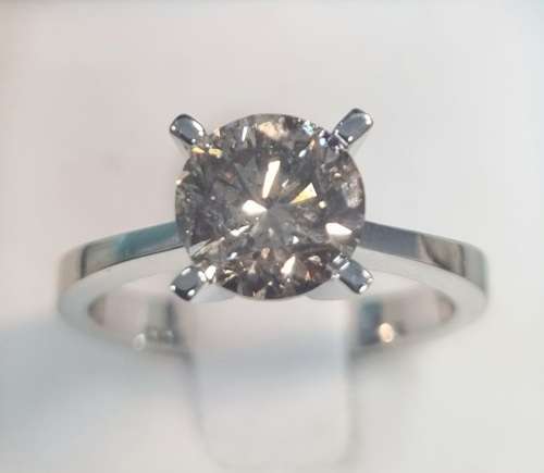 **HUGE BLACK FRIDAY | R212873]** ROUND CUT | 2.037cts | CERTIFIED DIAMOND RING | WHITE GOLD-BUY SAFE