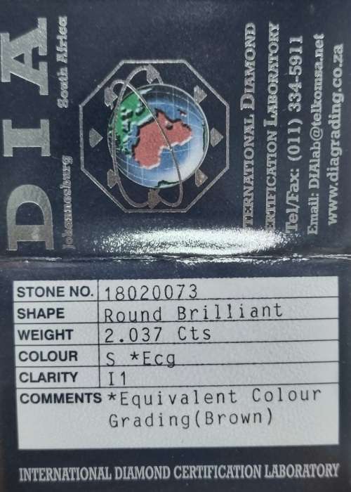 **HUGE BLACK FRIDAY | R212873]** ROUND CUT | 2.037cts | CERTIFIED DIAMOND RING | WHITE GOLD-BUY SAFE