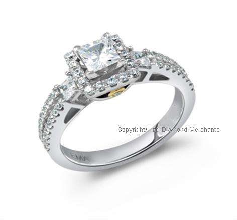 **SPARKLY [R52375]** HIGH [VS2] QUALITY [1.000ct] DIAMOND RING [4.023g] SOLID WHITE GOLD - BUY SAFE