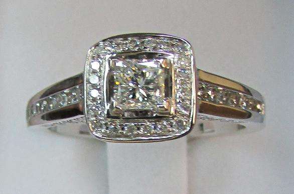 **WOW [R47857]** HIGH QUALITY [1.00ct] DIAMOND RING [4.743g] WHITE GOLD - BUY SAFE