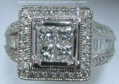 **MASSIVE OVER 2CT [R86419]** EYE CATCHING [2.250ct] DIAMOND [VS]  RING [WHITE GOLD] -BUY SAFE