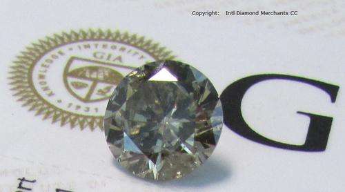 **RARE DIAMOND [R175815]** GIA CERTIFIED FANCY [1.500ct] ROUND BRILLIANT CUT  DIAMOND - BUY SAFE
