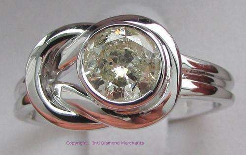 **BACK BY DEMAND [R51764]** OUR FAMOUS 1CT DIAMOND SOLITAIRE RING [1.010ct] WHITE GOLD - BUY SAFE