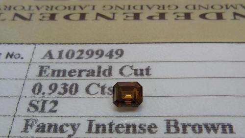 **RARE CERTIFIED** [0.9300ct] CLEAN FANCY INTENSE [SI2] RADIANT CUT DIAMOND - BUY SAFE