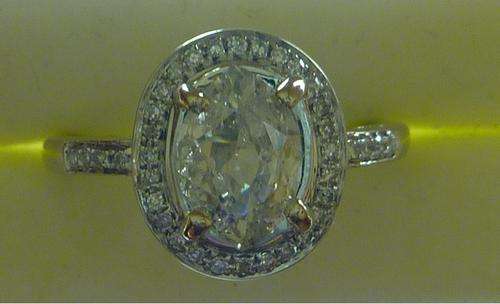 **BREATHTAKING [R61245]** HIGH QUALITY [1.405ct] DIAMOND RING [3.101g] SOLID WHITE GOLD - BUY SAFE