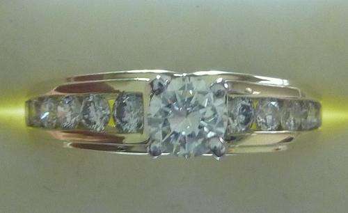 **BREATHTAKING [R73451]** HIGH QUALITY [1.520ct] DIAMOND [EYE CLEAN] RING [5.697g] YELLOW GOLD