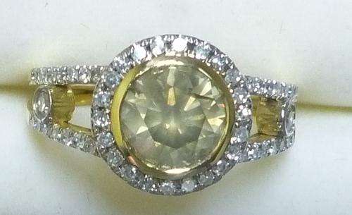 **AMAZING [R62548]** HIGH QUALITY [1.850ct] DIAMOND RING [4.095g] SOLID YELLOW GOLD - BUY SAFE