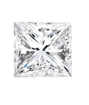 **DIA CERTIFIED** [0.6400ct] HIGH QUALITY [ I / I1 ] PRINCESS CUT DIAMOND - BUY SAFE