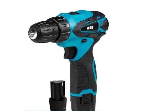 Cordless Rechargeable Lithium-Ion Drill and Screwdriver Set 18V
