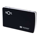 ISONIC E200 EXTERNAL HARD DRIVE ENCLOSURE, USB V2 Interface, for 2.5" SATA HDD, BLACK