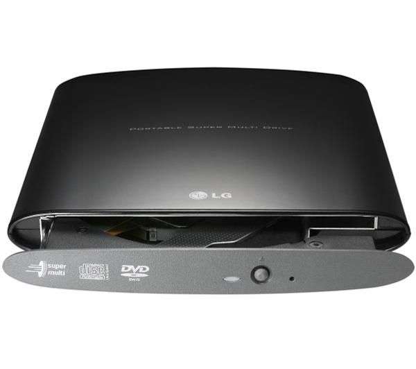 LG GP08NU20 SLIM EXTERNAL DVD Writer, 8 X USB ¿¿¿ Retail¿¿¿-