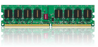 Patriot or Dynet Memory 1024Mb DDR2 667 (CL4), PC2-5300, Desktop