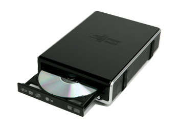 LG GE20LU10 20 x External USB DVD Writer (Retail Black) : Lightscribe