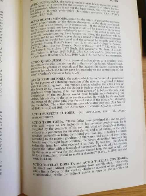 BELL`S SOUTH AFRICAN LEGAL DICTIONARY THIRD EDITION - MILNE, COOPER, BURNE