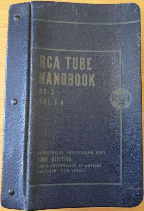 RCA TUBE HANDBOOK HB-3 VOLS. 1-4