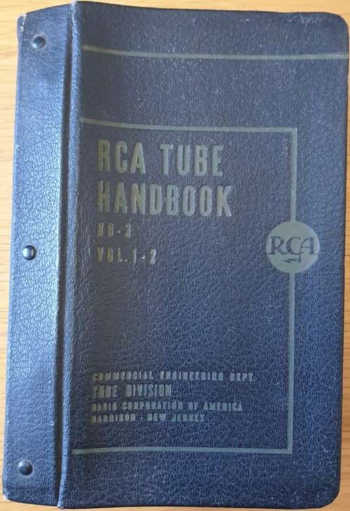 RCA TUBE HANDBOOK HB-3 VOLS. 1-4