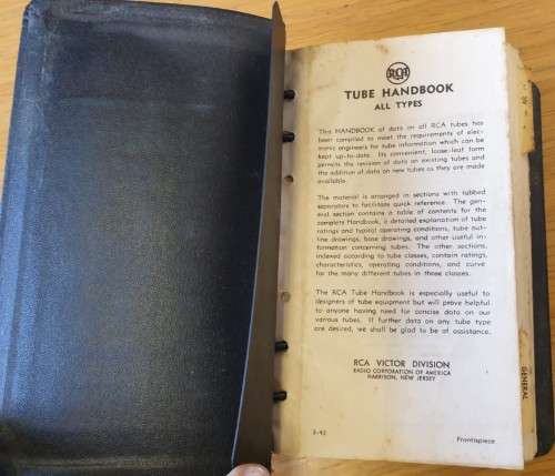 RCA TUBE HANDBOOK HB-3 VOLS. 1-4