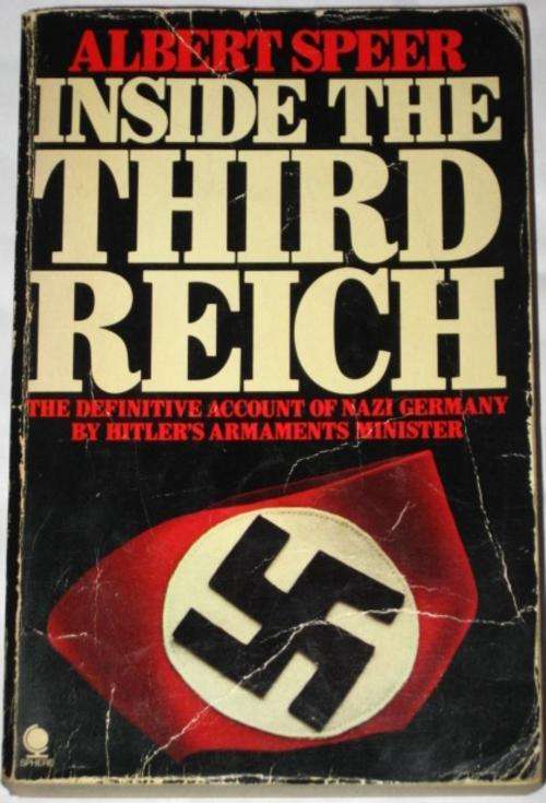 INSIDE THE THIRD REICH - ALBERT SPEER