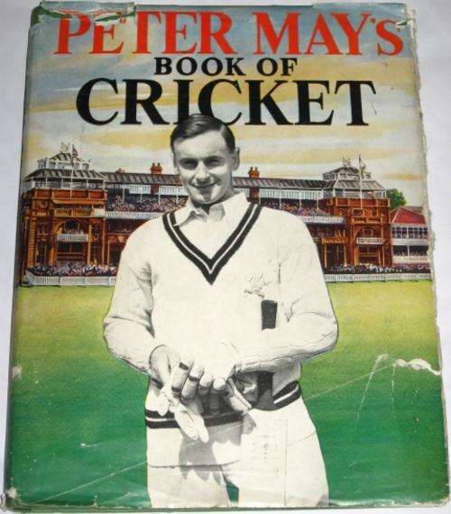 *AUTOGRAPHED BY MCC TEAM 1956/7* PETER MAY'S BOOK OF CRICKET *PLUS OFFICIAL DINNER CARD*
