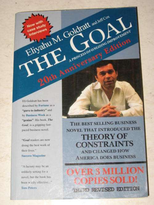 THE GOAL: A PROCESS OF ONGOING IMPROVEMENT - 3RD REVISED EDITION - E.M. GOLDRATT, J. COX