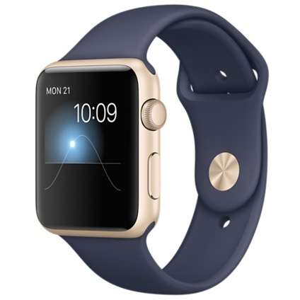 APPLE WATCH SPORT 42MM - GOLD/BLUE