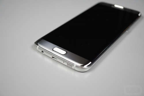 Samsung Galaxy S7 Edge - silver titanium
