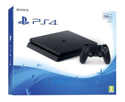PLAYSTATION 4 SLIM 500GB WITH 2 CONTROLLERS