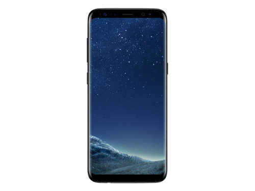 Samsung S8 - 64GB - Midnight Black - Small crack on screen