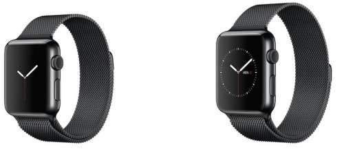 APPLE WATCH SPORT 42MM - BLACK - WITH MILANESE STRAP