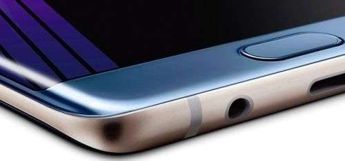 Samsung Galaxy S7 Edge - CORAL BLUE - CRACKED SCREEN