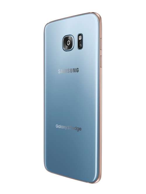 Samsung Galaxy S7 Edge - CORAL BLUE - CRACKED SCREEN