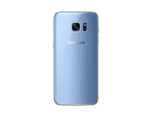 Samsung Galaxy S7 Edge - CORAL BLUE - CRACKED SCREEN