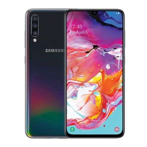 SAMSUNG GALAXY A70 - BLACK - DUAL SIM