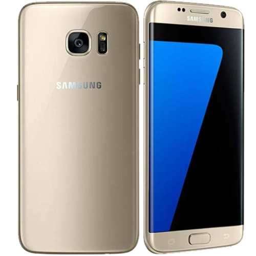 Samsung Galaxy S7 Edge - GOLD PLATINUM - CRACKED