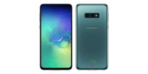SAMSUNG S10e - PRISM GREEN - 128gb - VERY THIN CRACK ON TOP OF SCREEN