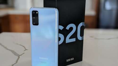 SAMSUNG GALAXY S20 - CLOUD BLUE - 128GB - DUAL SIM