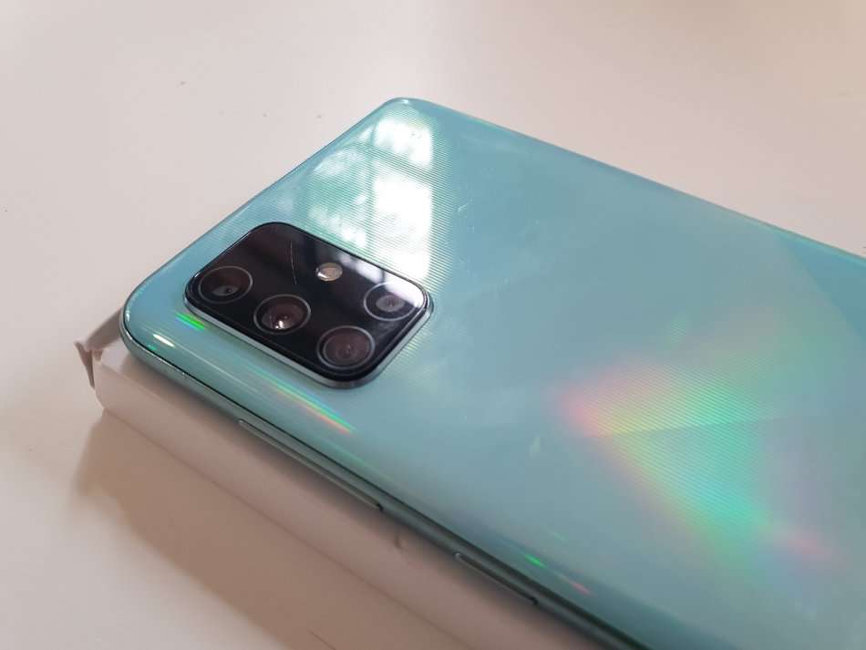 SAMSUNG GALAXY A71 - DUAL SIM - PRISM CRUSH BLUE - 128GB