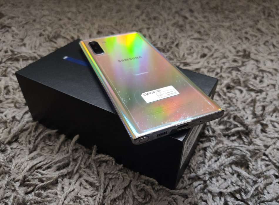 SAMSUNG GALAXY NOTE 10 - 256GB - AURA GLOW