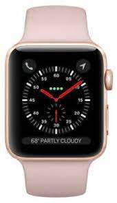 APPLE WATCH SERIES 3 - 42MM - GOLD ALUMINIUM WITH PINK SPORT BAND