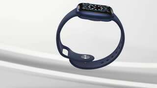 APPLE WATCH SERIES 6 - 44MM - BLUE WITH NAVY SPORTS BAND - GPS