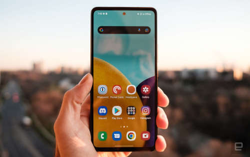 SAMSUNG GALAXY A53 - 5G - DUAL SIM - 128GB - BLACK