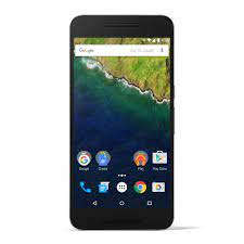 GOOGLE NEXUS 6P - 128GB - BLACK WITH WOODEN SKIN - BATTERY IS WEAK
