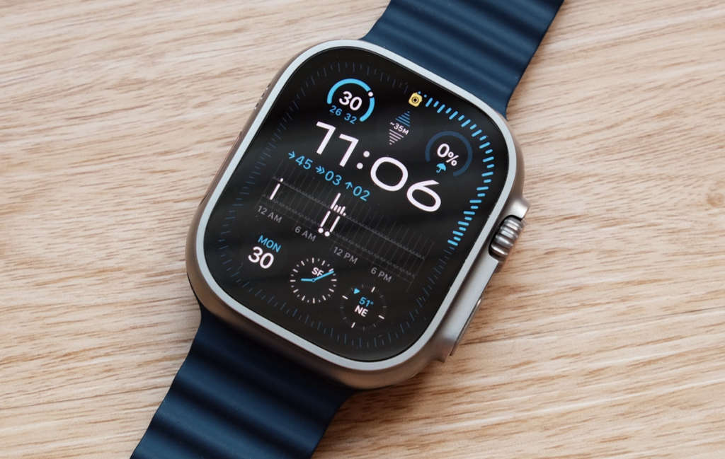 APPLE WATCH ULTRA 2 - 49MM - GPS + CELLULAR - TITANIUM WITH BLUE OCEAN BAND