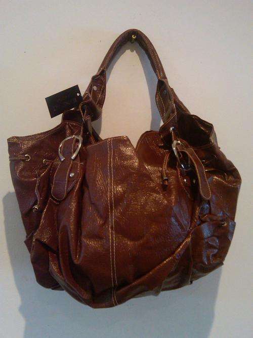 GENUINE "VERONIET NIET" HANDBAG IN BROWN.
