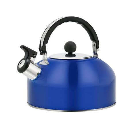 3L Stainless Steel Stove-Top Whistle Kettle- BLUE