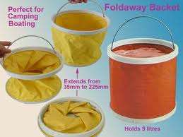 Foldaway Bucket 9liters