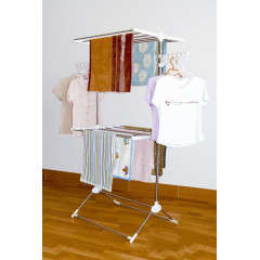 Double Layer Clothes Rack