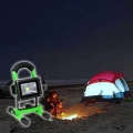 10w Rechargeable cordless camp work fishing led flood light spot portable lamp
