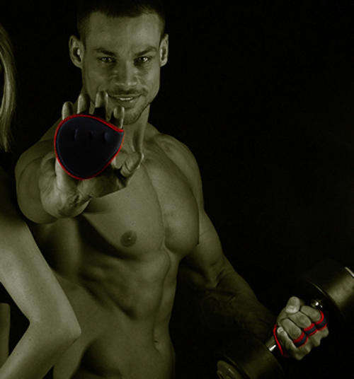 Angry workout gloves